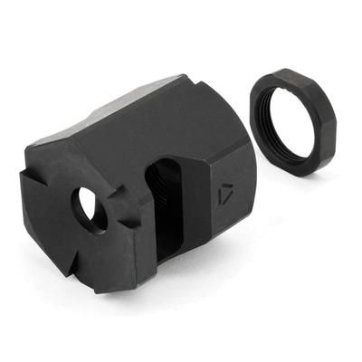 Strike Industries X-Comp Mini Cookie Cutter 02 for M18x1 RH QPQ Black One Size SI-XCOMP-CC-02