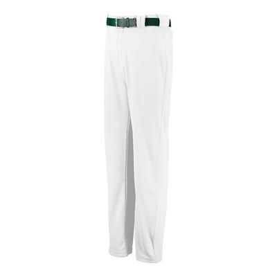 Russell Athletic 234DBM Boot Cut Game Baseball Pant in White size XL | Polyester