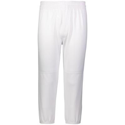 Augusta Sportswear 6848 Athletic Gamer Pull-Up Baseball Pant in White size Large | Polyester