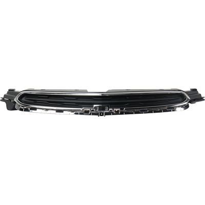ReplaceXL Grille Assembly Plastic Chrome Shell with Textured Black Insert Grille, Upper, 1-year unlimited-mileage warranty RC07010017Q