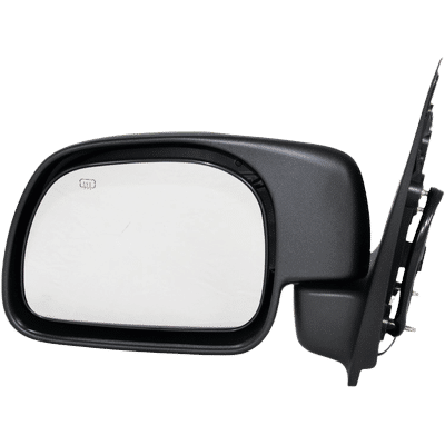 JC Whitney Mirror Textured Black, Driver Side, 1-year limited warranty JFD190EL