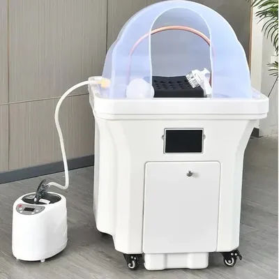 New Mobile Head Therapy Device Storage Tank SPA Automatic Water Cycle Constant Temperature Hair Shampoo Sink Salon Furniture