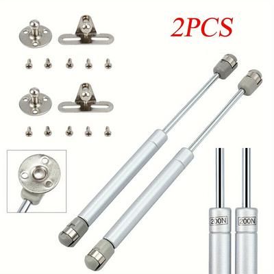 TEMU 2x 200n Gas Strut Lid Support Stay Bar Kitchen Cabinet Cupboard Box Spring Hinge