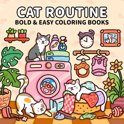 Adult Coloring Book Unique Cat-Themed Picture Book for Relaxation Upgraded Paper for Comfortable Coloring Perfect Gift Friend