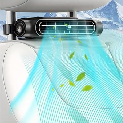 TEMU Hotu Usb-powered Car Seat Cooling Fan - Adjustable Wind Speed, Portable Backseat Cooler For Suvs, Sedans, Rvs & Trucks - Instant From Hot Seats, Air , No Battery Required, Cooler Portable