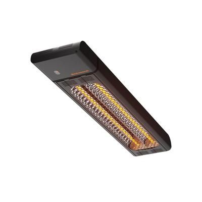 Schwank ESM-4043-24 43 1/4" Ceiling/Wall Mount Indoor/Outdoor Electric Infrared Heater - 4000 watt, 208-240v, Black