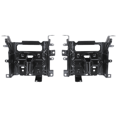 Replacement Bumper Bracket, Front, Driver & Passenger Side, Center, 1-year unlimited-mileage warranty SET-REPD019503