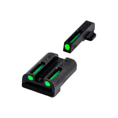 USED TruGlo Tritium/Fiber Optic Night Sight Set Green 6 Front 8 Rear - Sig TG-TG131ST2 EDEMO1 Condition Parts Only/Salvage Defective