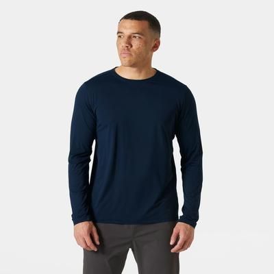 Helly Hansen Men's Shine Long Sleeve Crew Navy 2XL