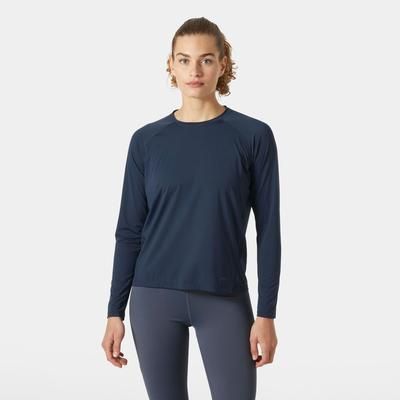 Helly Hansen Women's Shine Long Sleeve Crew Navy XL