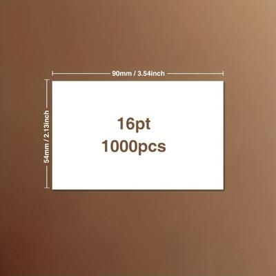 TEMU 200,500pcs,1000pcs,customized Luxury Business Cards,200,1000pcs/set, 90*54mm/3.54*2.13in,art Paper Thick Material,high Quality,no Lamination,personalized Graphic Design