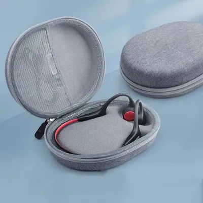 Étui rigide pour écouteurs Shokz OpenRun/Trekz Air/Titanium Mini/Lenovo/Philips, sac de transport pour écouteurs à Conduction osseuse