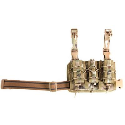 High Speed Gear HSGI Leg Rig V1 Pouch MultiCam Black 21DL00MB