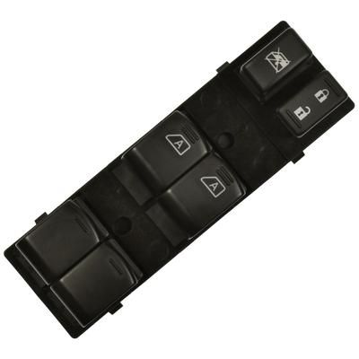 Standard Window Switch Black, Front, Driver Side, 3-year or 36,000-mile limited warranty DWS1885
