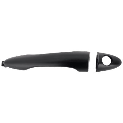 JC Whitney Exterior Door Handle Plastic Chrome, Front, Driver Side, 1-year unlimited-mileage warranty RK46250038