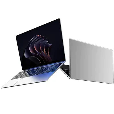 15.6" N5095 Laptop with Up to 32GB RAM 2TB Storage Windows 10/11 Pro Black Backlit English/Russian Keyboard, Portable Notebook