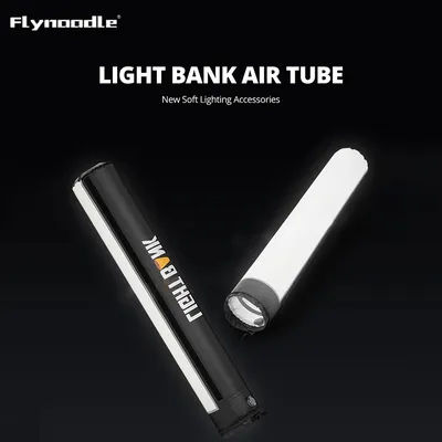 FlyNoodle Mini Air Tube Softbox with air pump Inflatable Diffuser Lamshade Vieo Light Air Tube for