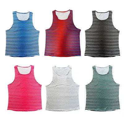 Running Vest Athletics Tank Top Runnning Speed Fitness Shirt Sleeveless Mens Clothing Athlete Track Field Singlet