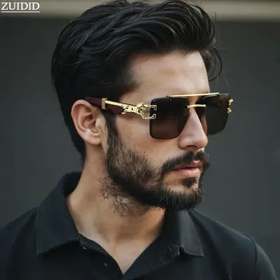 2025 Vintage lunettes De Soleil hommes lunettes De Soleil carrées femmes livraison gratuite luxe mode lunettes Gafas De Sol Hombre Lunette Soleil Femme