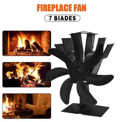 TEMU 6/7 Leaf Heat Energy Fan
