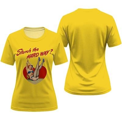 T-shirt Manifesto retrò Ragazza retrò Anni 1950 Retrò Vintage Corte Grafico per Per donna Adulti Stampa 3D per Mascherata Quotidiano Vacanza Feste