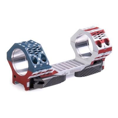 EAW Ultralight 3D Printed Scope Mount w/Lever Diameter 34mm Height 15mm Lever Red/White/Blue Small 48925341502101