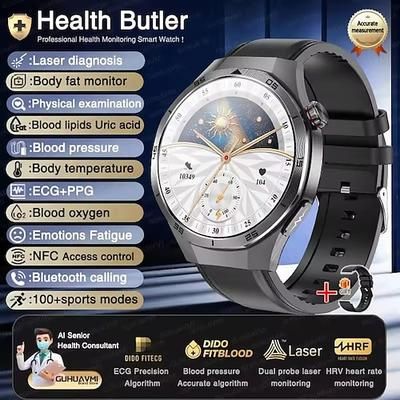 ET475 Orologio intelligente 1.73 pollice Orologio da Corsa Fitness Smartwatch Zero Contapassi Promemoria sedentarietà Sveglia Compatibile con Zero Da uomo Promemoria Messaggi Contapassi IP68 Cassa