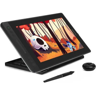 HUION-Tablette graphique Kamvas Pro 13 GT-133, écran numérique sans batterie, moniteur de dessin avec fonction d'inclinaison