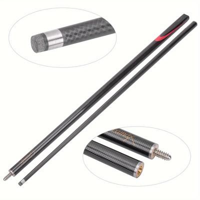 TEMU Pool Cue Stick, 9mm Carbon Billiard Cues Stick Lightweight Professional Snooker Cues Stick, Cues Stick Snooker Rod Supplies Accessory For Professionals And Billiard Enthusiasts