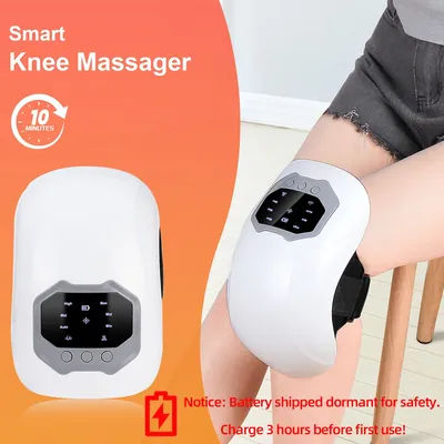 Wireless Smart Knee Massager Vibration Air Pressure Kneading Knee Massage Machine Electric Elbow Shoulder Knee masajeador