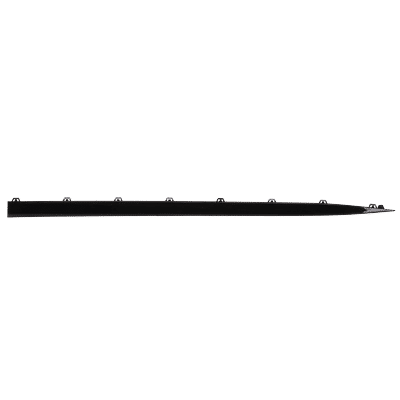 JC Whitney Rocker Panel Trim Black, Passenger Side, Front Section, 1-year unlimited-mileage warranty GM43050025