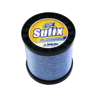 Sufix Superior Monofilament Line 40lb 3275yd Smoke Blue 2.2lb Spool 647-940