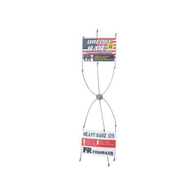Fish Razr Heavy LoopZ dredge bar .125 - 6arm 13 Loops 28in FR970