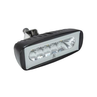 Lumitec Caprera2 1000 Lumens LED Dimming Floodlight Black Finish White/Red 101218