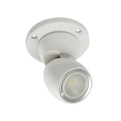 Lumitec GAI2 372 Lumens White Dimming/Red / Blue Non-Dimming Heavy Duty Base Light w/White Housing 111802