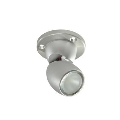 Lumitec GAI2 372 Lumens White Dimming/Red / Blue Non-Dimming Heavy Duty Base Light w/Brushed Housing 111800