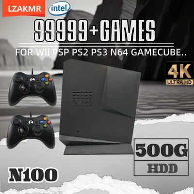 Retro Game Box G3 Pro Batocera And Win11 99999+GAMES 16G RAM 500G HDD Game For PS2 PS3 WIIU WII SS GAMECUBE Sega Saturn Intel