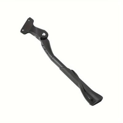 TEMU Aluminum Alloy Bicycle Kickstand, Adjustable -on Installation Mtb Road Bike Parking Rack, Hitch-mounted, Black - Single Pack