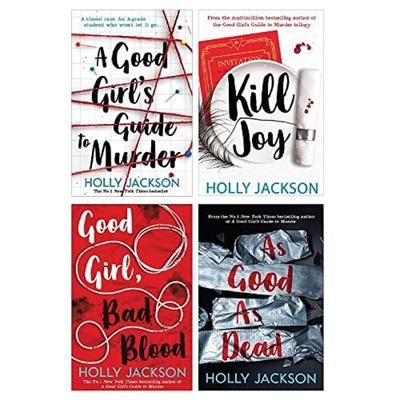 TEMU Holly Jackson Collection 4 Books Set (good Girl Bad Blood, A Good Girl's Guide To Murder, Kill Joy, As Good As Dead)