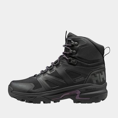 Helly Hansen Women's Ascender Mid Helly Tech® Waterproof Hiking Boots Black 3.5