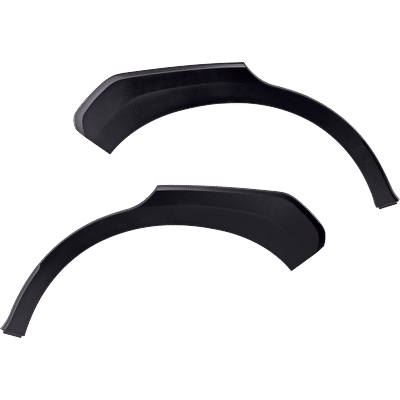 JC Whitney Fender Trim Plastic Textured Black, Rear, Driver & Passenger Side, 1-year unlimited-mileage warranty SET-RS55390015