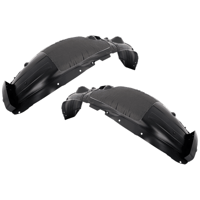 JC Whitney Fender Liner, Front, Driver & Passenger Side, 1-year unlimited-mileage warranty SET-RF22210129