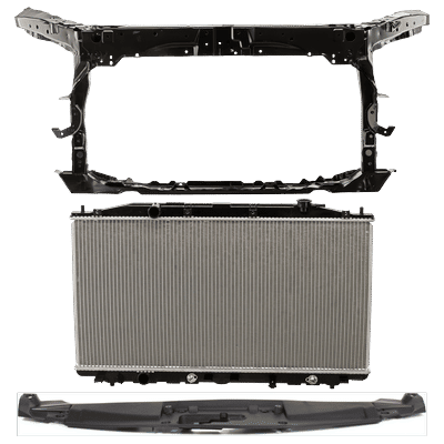 Replacement Radiator Factory Finish, 1-year unlimited-mileage warranty KIT-011725-125