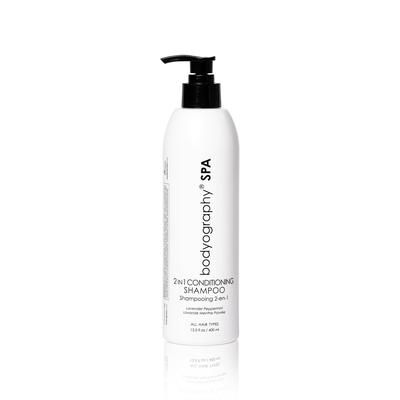 Bodyography SPA 2in1 Conditioning Shampoo, 13.5 fl oz (HA-BSPAP-008)