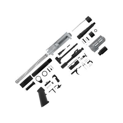 ABC RIFLE COMPANY AR-15 7.62x39mm Micro Pistol Build 5in Barrel 4in M-LOK Handguard Upper Receiver Tungsten ARPK762-ML4-TNG