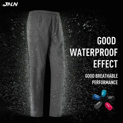 JNLN Waterproof Hiking Pants Unisex Camping Trekking Climbing Rain Pants Outdoor Sports Quick Dry Mountain Women Men Trousers