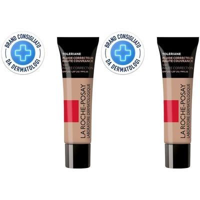 La Roche-Posay Toleriane Fondotinta Fluido 13 30 ml Set da 2 2x30