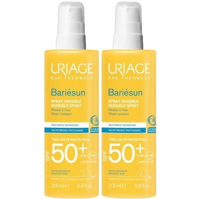 Uriage Bariésun Spray Invisible Viso e Corpo SPF 50+ Set da 2 2x200 ml
