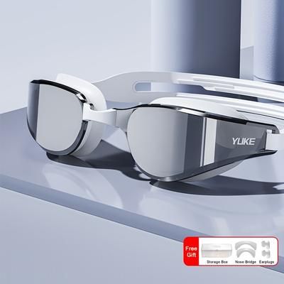 TEMU 1pc Swimming Goggles Adult Waterproof Women For Training Gear