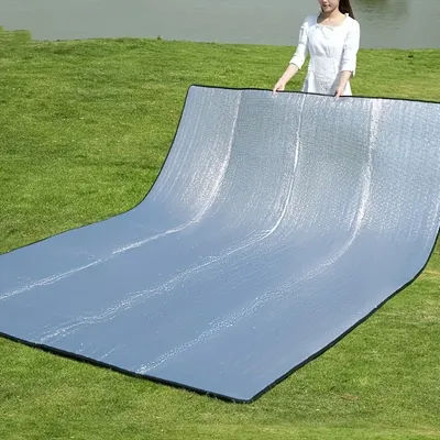 Waterproof Outdoor Camping Mat - Durable Aluminum Foil & EPE Fabric, Portable Picnic & Tent Mat